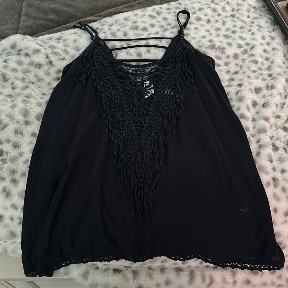 blue blouse